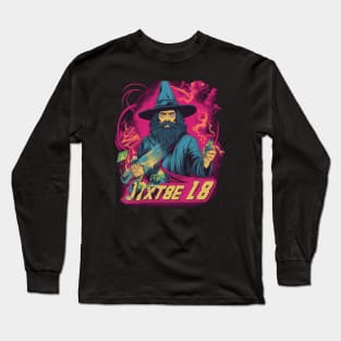 witchy old man Long Sleeve T-Shirt